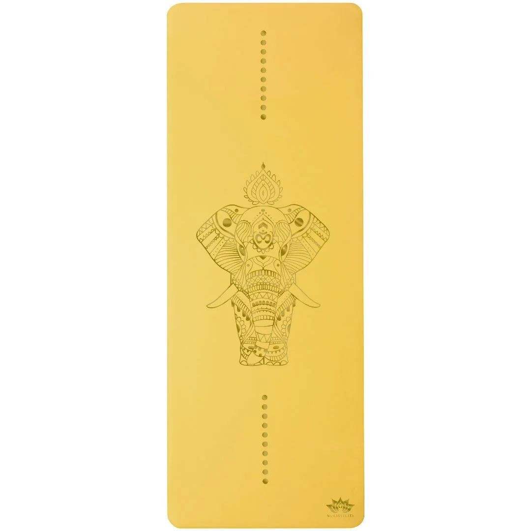 Premium Yoga Mat Elephant Incredible Grip Namastecita namastecita