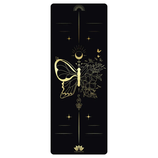 "Life in Technicolor" Yoga Mat - Gold