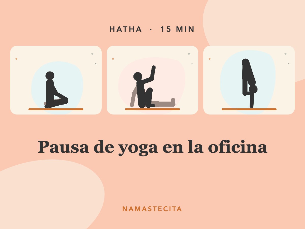Pausa de yoga en la oficina · 15 min