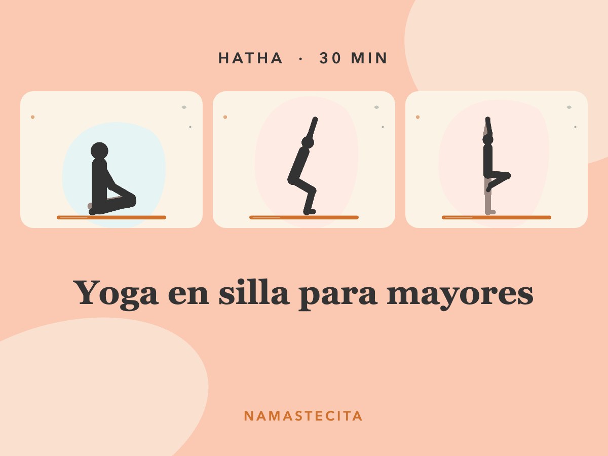 Yoga en silla para personas mayores · 30 min