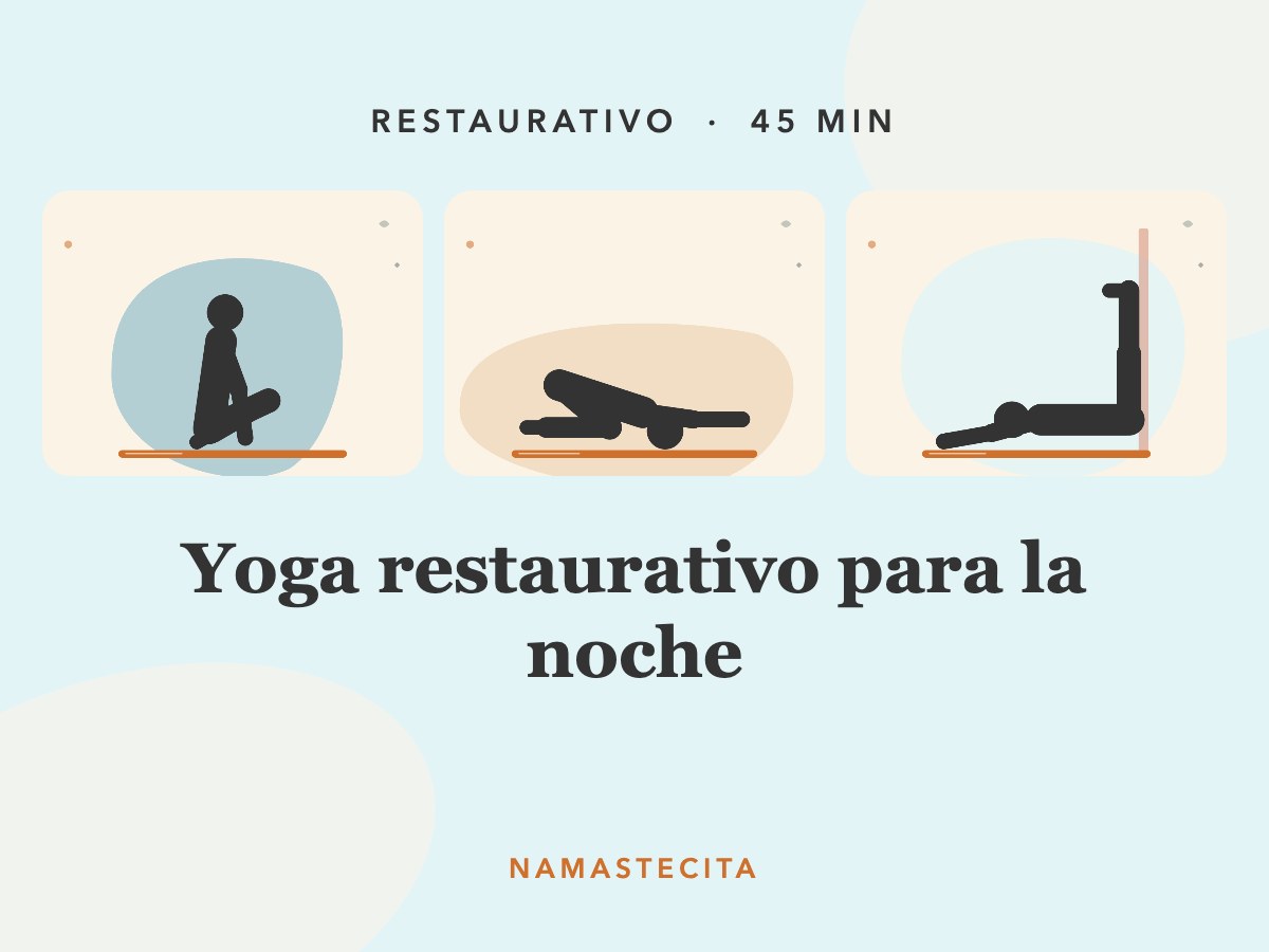 Yoga restaurativo para la noche · 45 min
